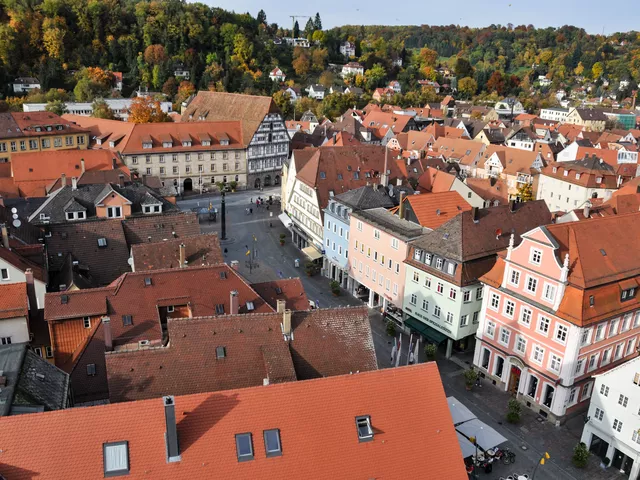 Marktplatz in Schwäbisch Gmünd