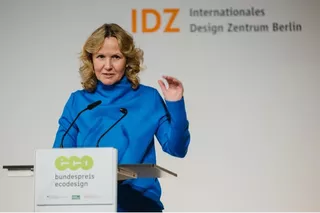 Schirmherrin Bundespreises Ecodesign, Bundesumweltministerin Steffi Lemke; Sandra Kühnapfel @IDZ