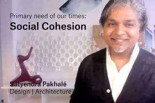 Vortrag Social Cohesion von Satyendra Pakhalé