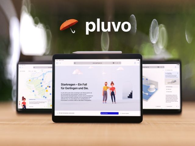 pluvo - Sensibilisierung gegenüber Hochwasserrisiken 